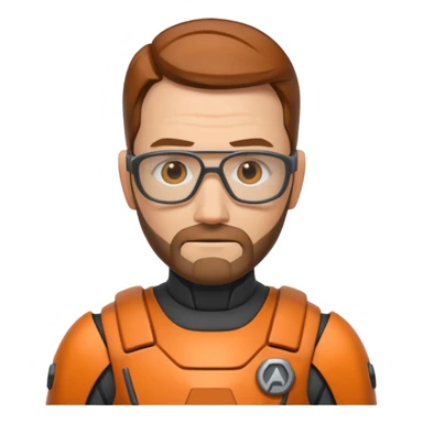 gordon freeman 100 × 100px sticker