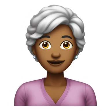 My mom with $1 million sticker