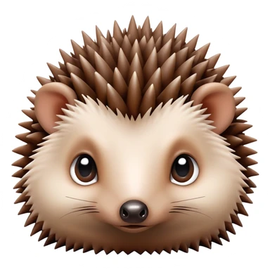 cute baby hedgehog sticker