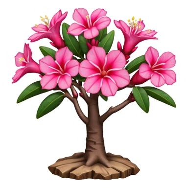 a Adenium obesum sticker