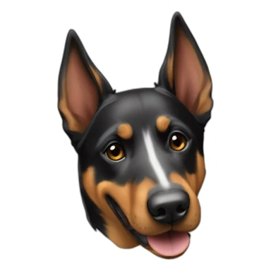 Beauceron arlequin sticker