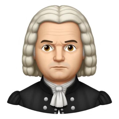 johann sebastian bach sticker