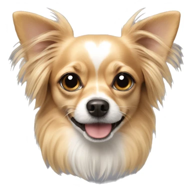 Chihuahua terrier long haired sticker