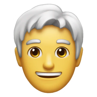 Mitad demonio y Mitad saludo sticker