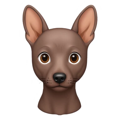 Mexican hairless dog  sticker