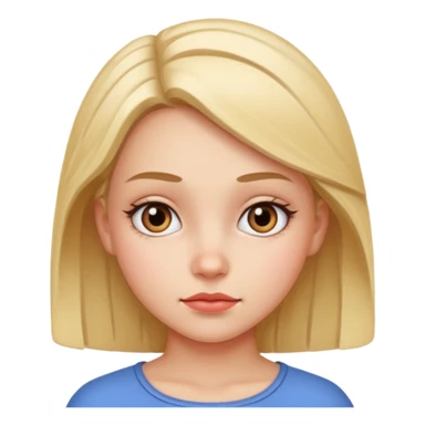 Girl  side eye sticker