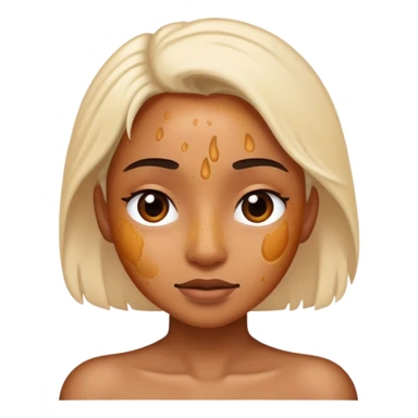 Hyperpigmentation meme ￼ sticker