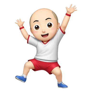 Shinchan dancing sticker