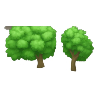 Poubelle à arbres sticker