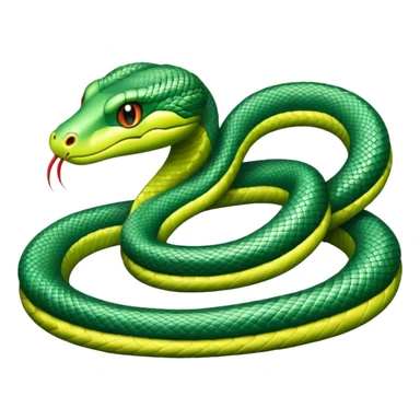 Asthestic snake sticker