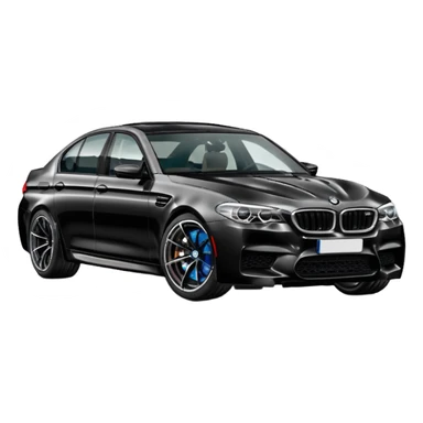 Make BMW M5 sticker