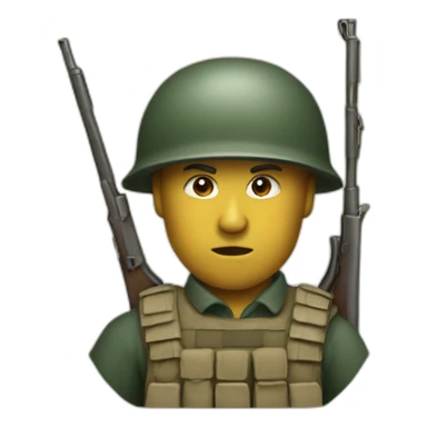 infantry symbol sticker