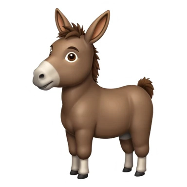Donkey sticker
