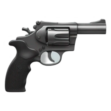 un pistolet qui tire une balle sticker