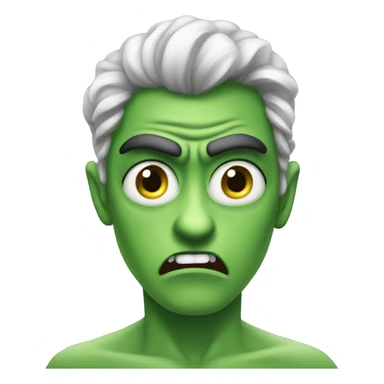 Jealousy- green eyed monster sticker