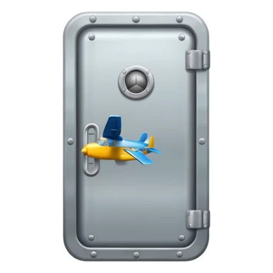 flight door and nothing elsw sticker