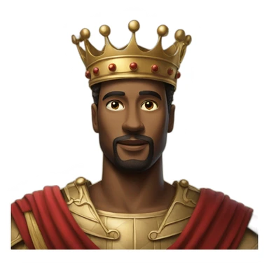 Melchior king in jordans sticker