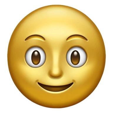 create a golden gold emoji  the most attractive any one or all of them ill choose it should be fully golden sticker