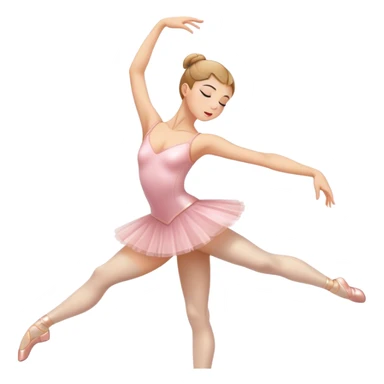 Ballerina hitting the dab sticker