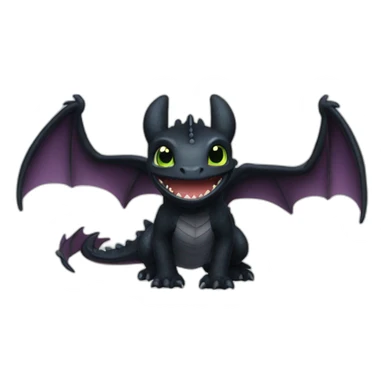 Gay toothless dragon sticker