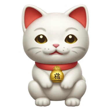Maneki neko sticker