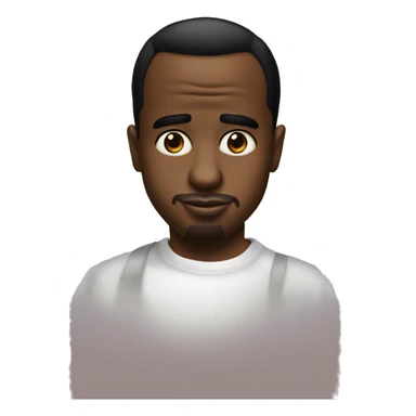 p diddy wearing a shirt that says “i love gavin” sticker