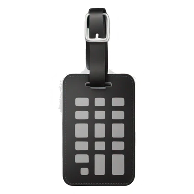 luggage tag qr code sticker