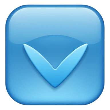 Make me an emoji thats look exactly like the TikTok verified emoji a blue tick sticker