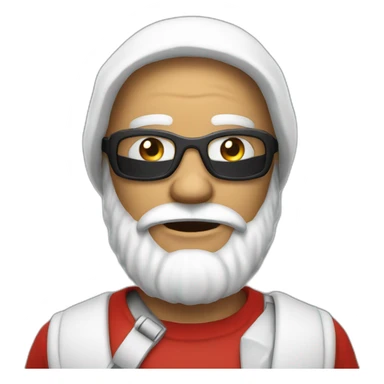 santa-clause-as-a-terrorist sticker