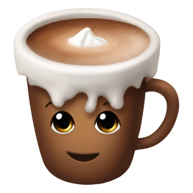 A cup of hot coco sticker