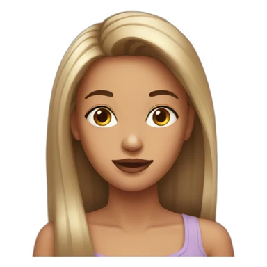 girl-with-long-nails-painted sticker