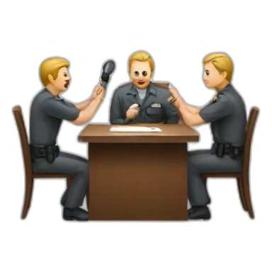 Point interrogation sticker
