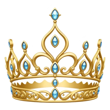 rapunzels tiara sticker