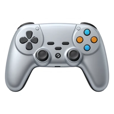 joystick ps5 colore argento sticker