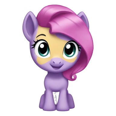 My little pony baby sticker