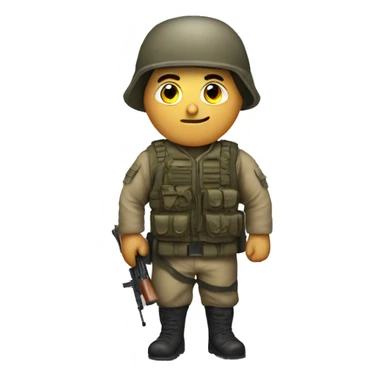 armed Turkish soldier sticker