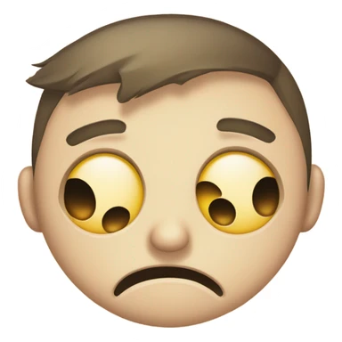 beat up emoji sticker