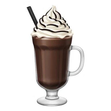 oreo milkshake in a glass sticker