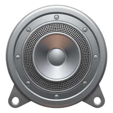 mac os icon metal mute no sound audio  🔇  sticker