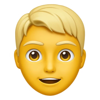 Simple android emoji, but with a awkward emoji, mixed with a 👉👈 on the outside of the emoji. sticker