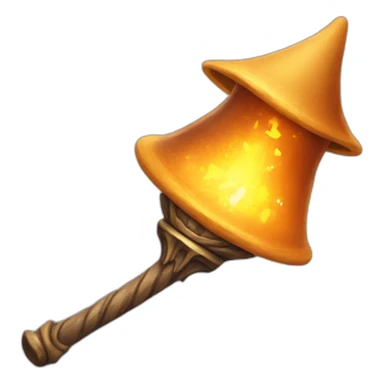 wizard's wand sticker