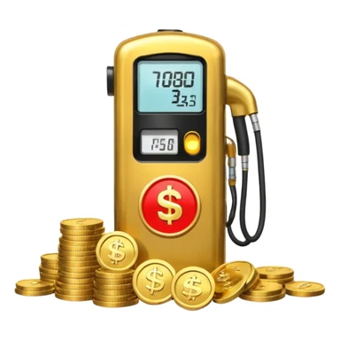 Crypto Gas fee sticker