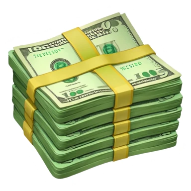 a second hand item to be sold, cash notes, transactions,  sticker