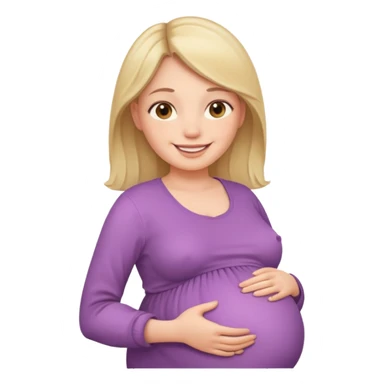 pregnant woman emoji sticker