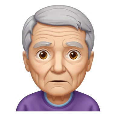 idoso confuso alzheimer sticker