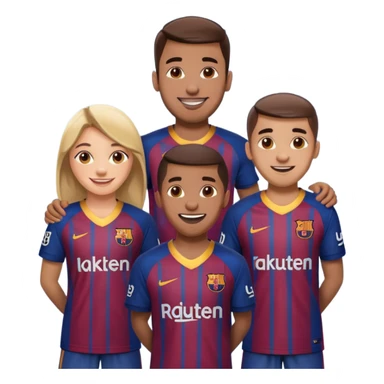 FC BARCELONA SMALL FOR CHATTING sticker