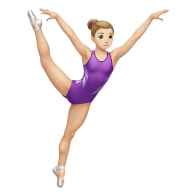 gymnast sticker