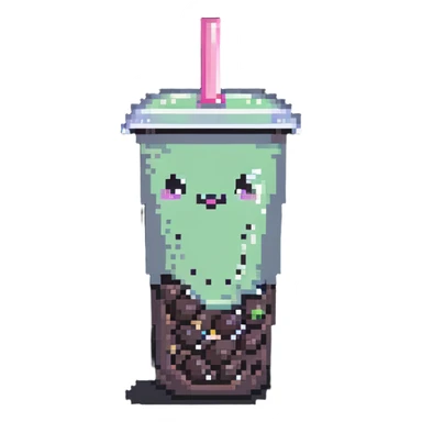 bubble tea sticker