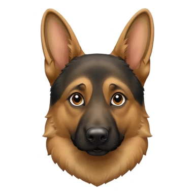 German shepherd sticker