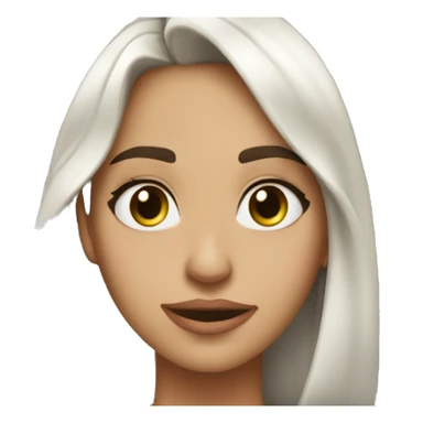 Puedes hacer una chica llorando pero glamorosa 💅 sticker